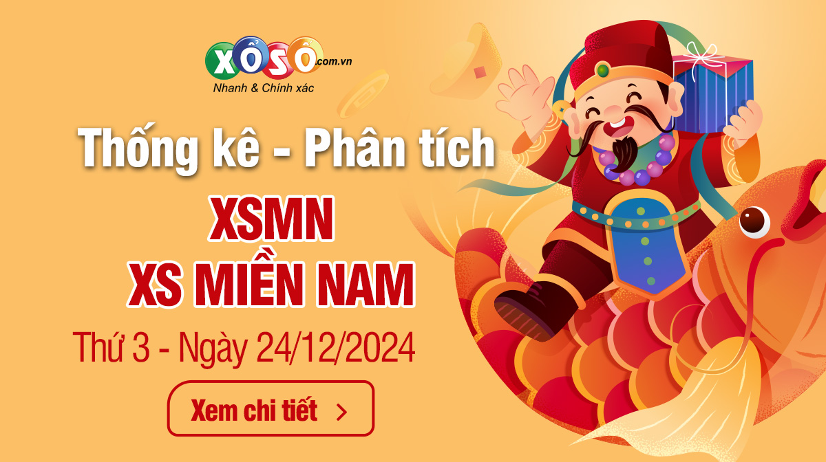 Phân tích XSMB 2412 thứ 3 - Thống kê xổ số Thứ Ba 2412 hôm nay 1