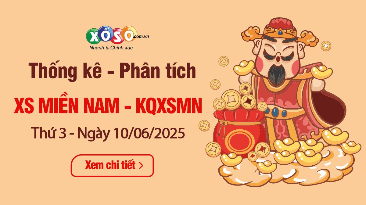 Thống Kê XSMB 10062025 - Tổng Hợp Xổ Số Miền Bắc Thứ 3 Ngày 106 2