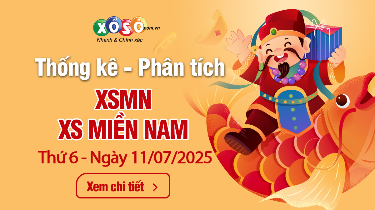 Thống Kê XSMB 11072025 - Xem TK Xổ Số Miền Bắc Thứ 6 ngày 1107 2