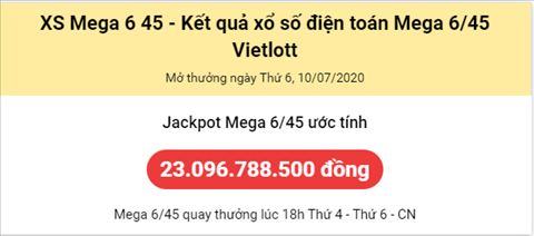Thong ke Vietlott 10072020 hinh anh