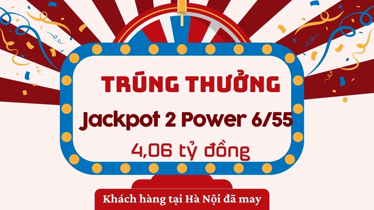 HOT: Một Người Hà Nội Trúng Jackpot Vietlott Hơn 4 Tỷ Đồng