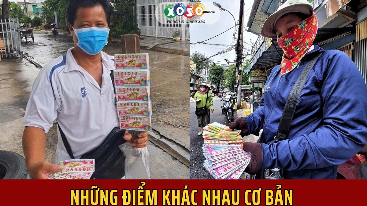 Những điểm khác nhau cơ bản giữa xổ số kiến thiết 3 miền